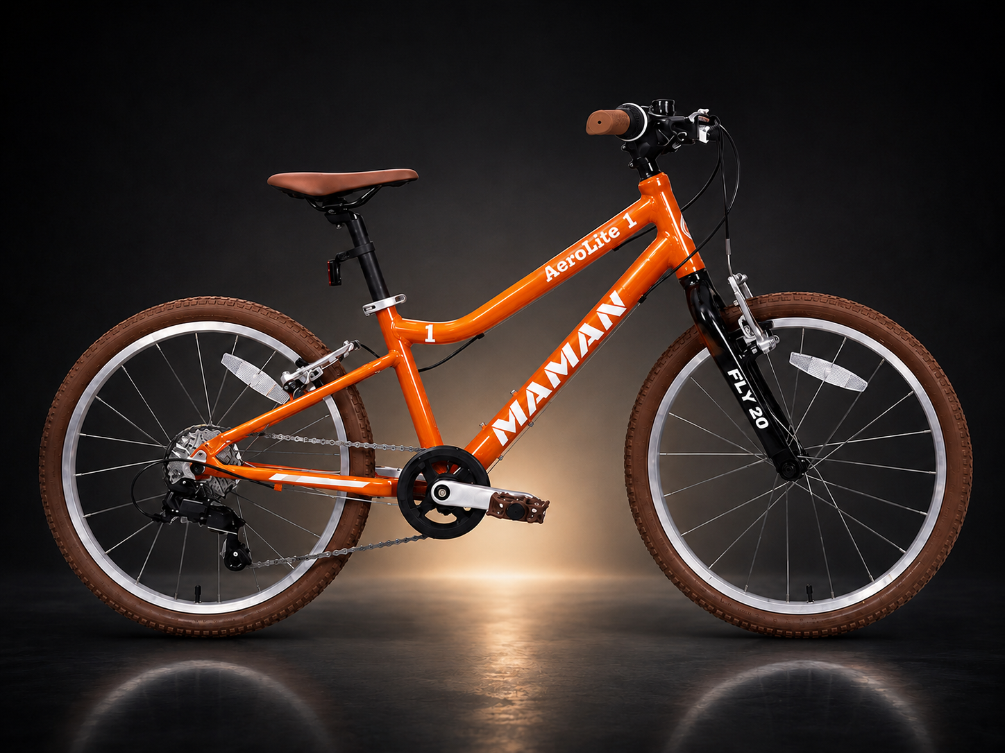 Kinderfahrrad Maman Aerolite 1 - 20 Zoll - 7 Gang - Verfügbar ab 15. 01 2027