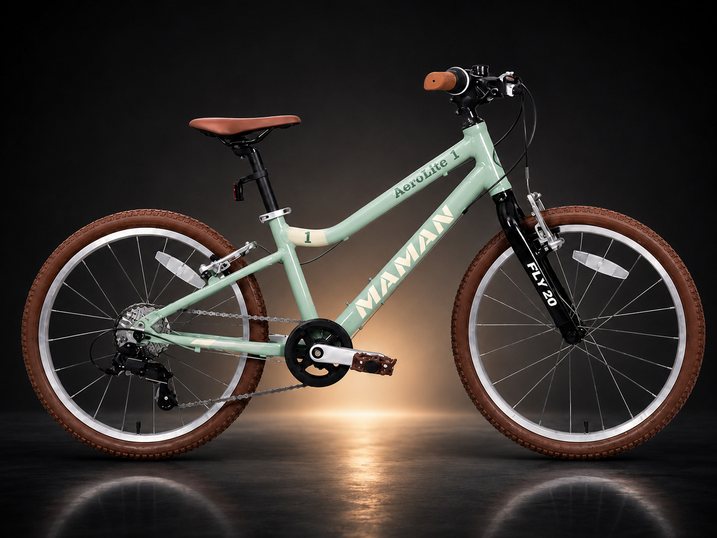 Kinderfahrrad Maman Aerolite 1 - 20 Zoll - 7 Gang - Verfügbar ab 15. 01 2027