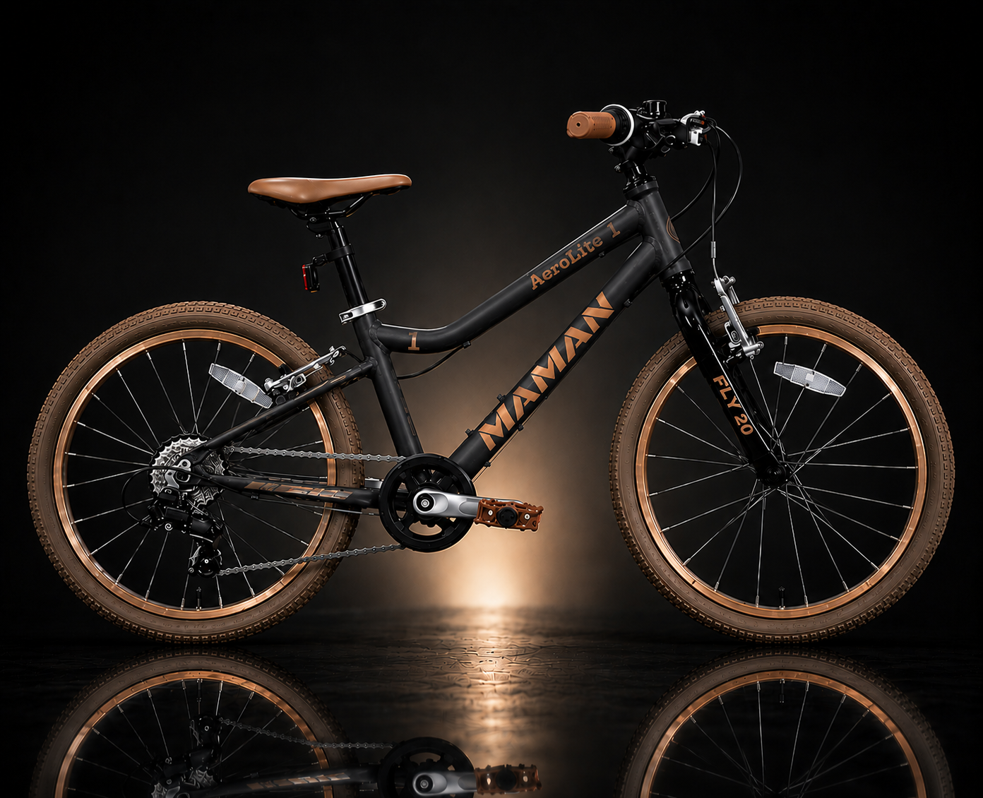 Kinderfahrrad Maman Aerolite 1 - 20 Zoll - 7 Gang - Verfügbar ab 15. 01 2027