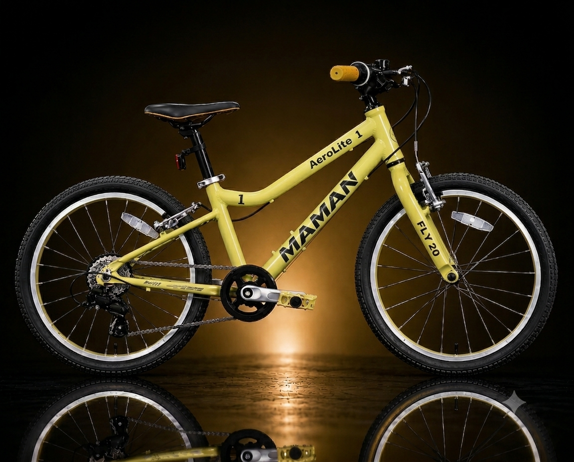 Kinderfahrrad Maman Aerolite 1 - 20 Zoll - 7 Gang - Verfügbar ab 15. 01 2027