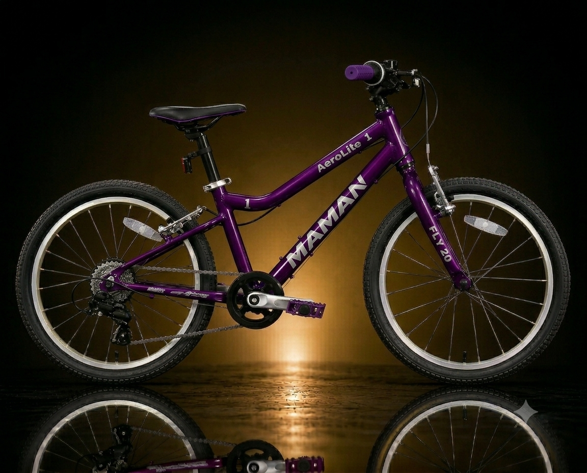 Kinderfahrrad Maman Aerolite 1 - 20 Zoll - 7 Gang - Verfügbar ab 15. 01 2027