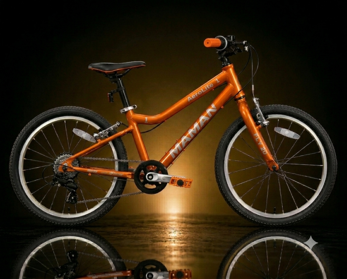 Kinderfahrrad Maman Aerolite 1 - 20 Zoll - 7 Gang - Verfügbar ab 15. 01 2027